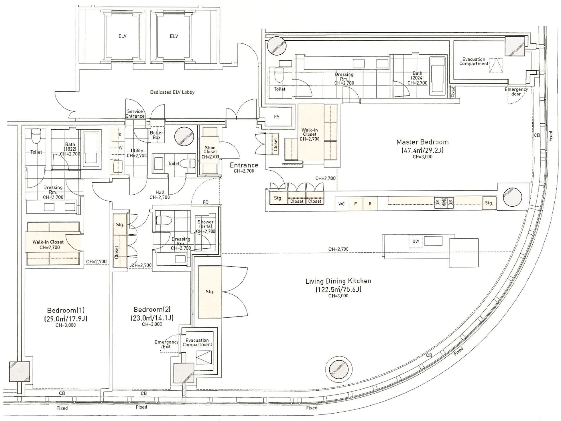 アマンレジデンス東京高級賃貸グールーム