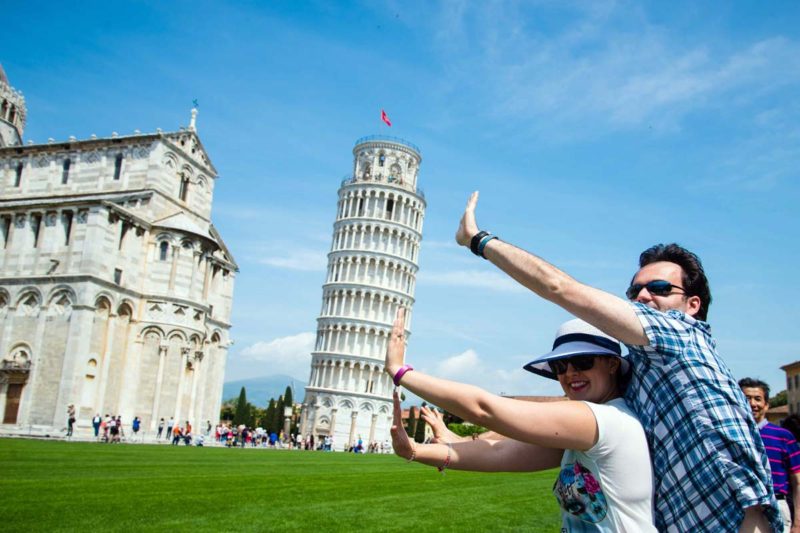 ピサの斜塔のイラスト世界旅行イラスト素材 Tabisozai