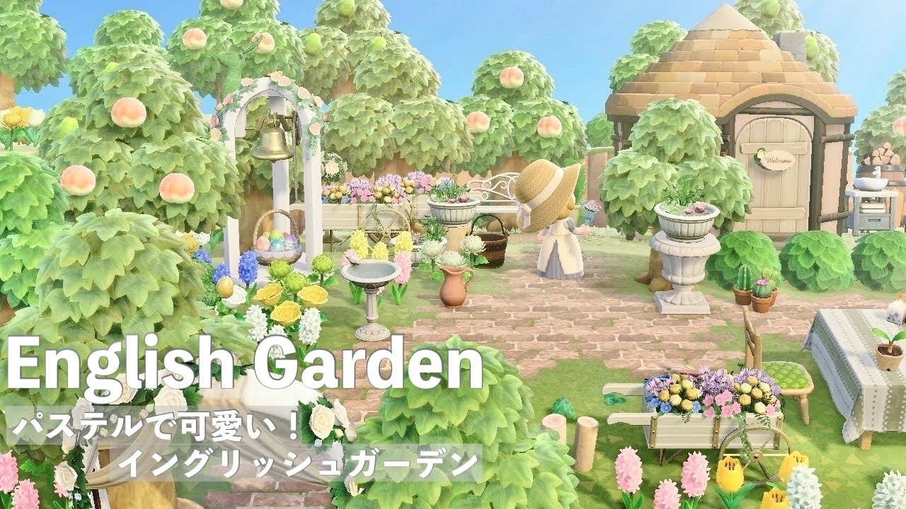 あつ森 中華風な住民の家を庭付きのおしゃれでチャイナなエリアに島クリエイト ジャスミン