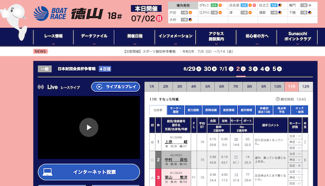 徳山競艇の予想方法は！？攻略法から勝つコツまで大公開！