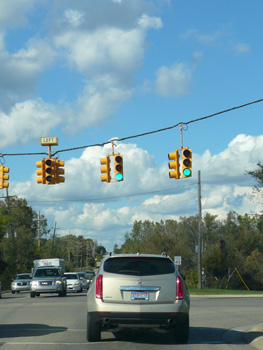 トラフィックシグナルランプ WALK DON'T