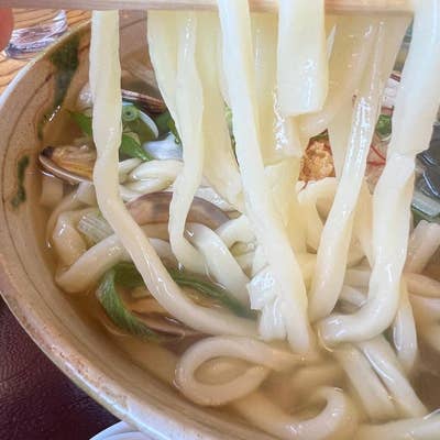 主水庵 | ガマゴリうどん | tabemaro（たべまろ）