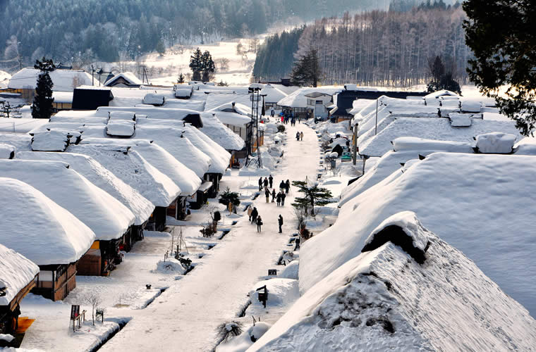 長野県 中山道宿場町 妻籠宿