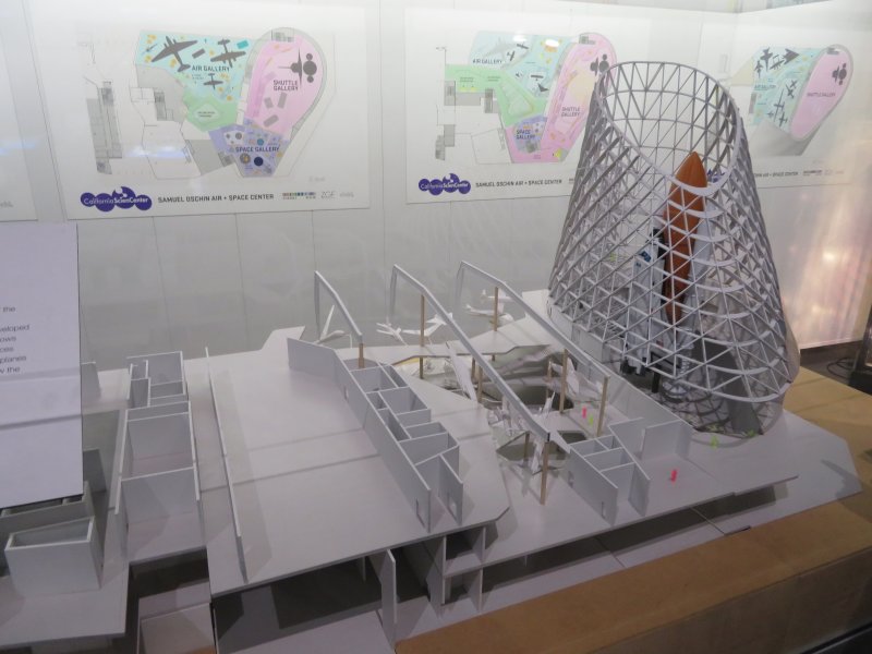 これが本物のスペースシャトル エンデバー in ロサンゼルス。at