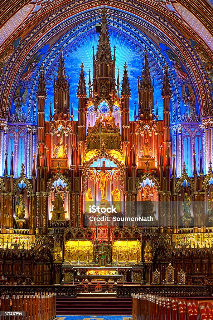 モントリオール ノートルダム大聖堂 写真素材6228446- フォトライブラリ