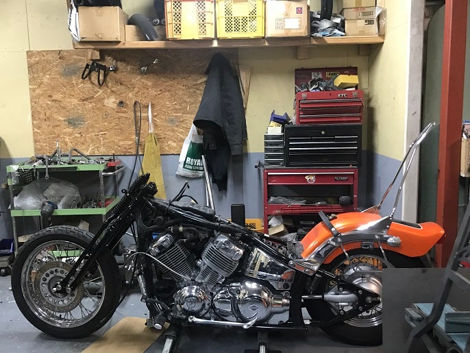 カフェレーサースタイルの250TRです✨ やっぱりこのスタイルはオシャレですね〜！ドラッグスター1100ドラッグスター250ビラーゴ250スティードマグナシャドウバルカン250TRドラッグスタードラッグスター400ドラッグスター400クラシックdragstar