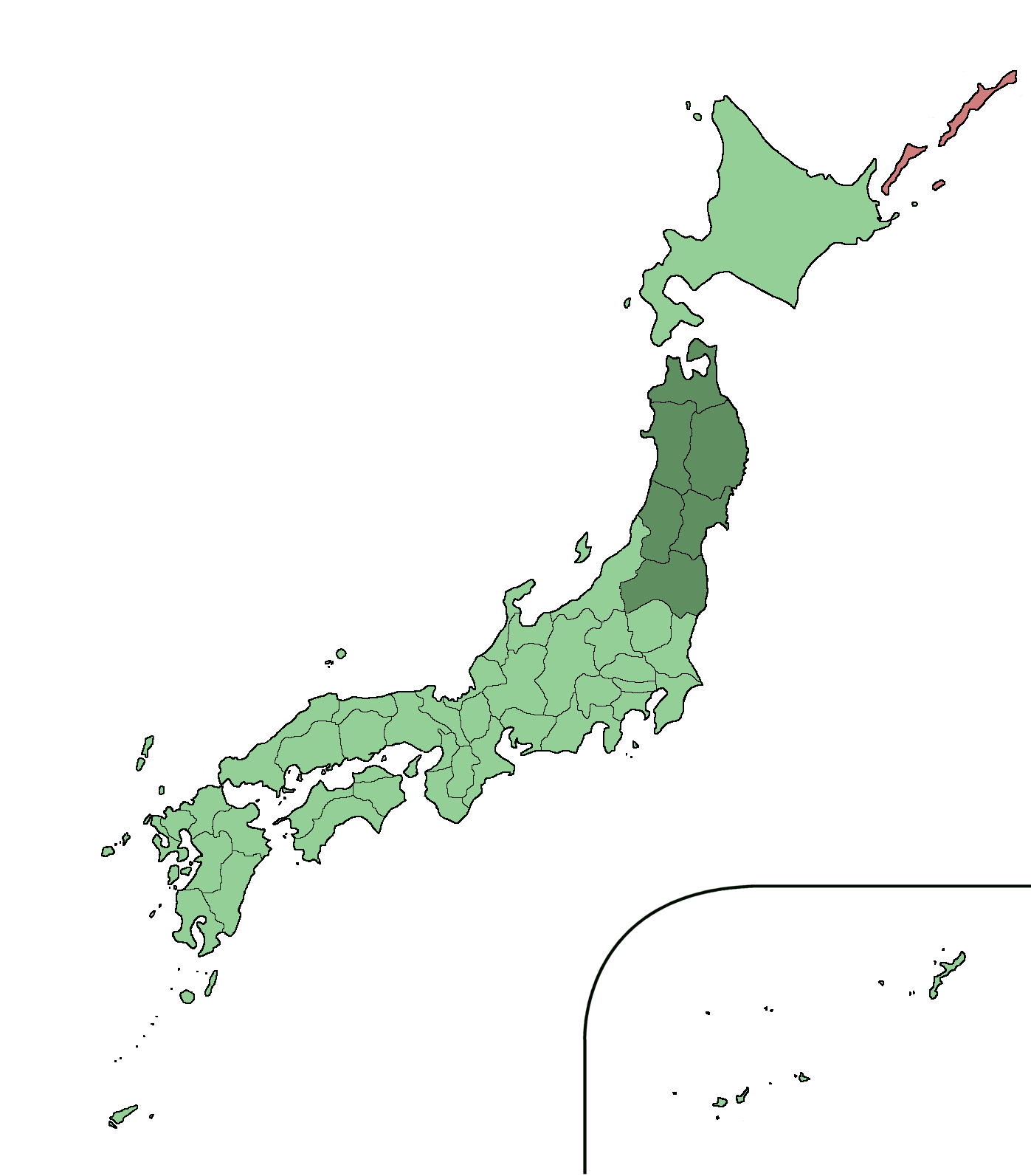 日本の地域 - Wikipedia