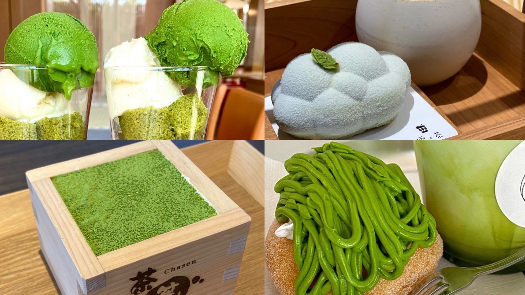 宇治に来たなら必ず行くべき！期間限定いちご抹茶パフェ🍓🍵. 📍京都 宇治 @itohkyuemon .