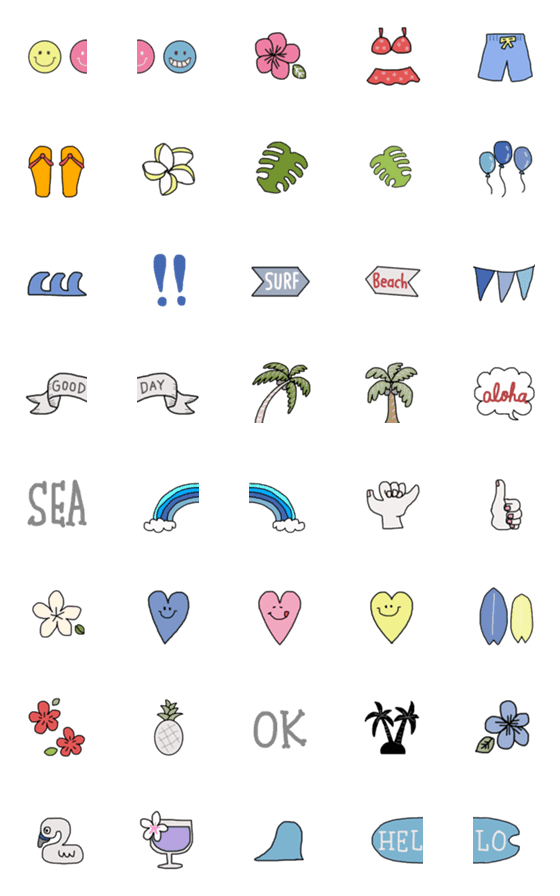 第5弾 フラガールの日常メッセージスタンプを作りました。前回に引き続き、スタンプで日常的に使えそうなもの作成しました。ハワイ語、タヒチ語、英語のメッセージです。プロフィールページのURLから購入できます！lineスタンプハワイフラタヒチアンダンス