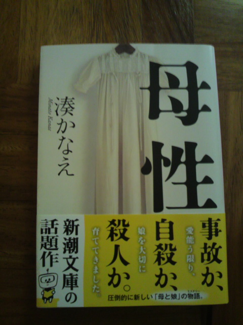 母性 湊かなえ | 書店のＰＯＰと読書感想記