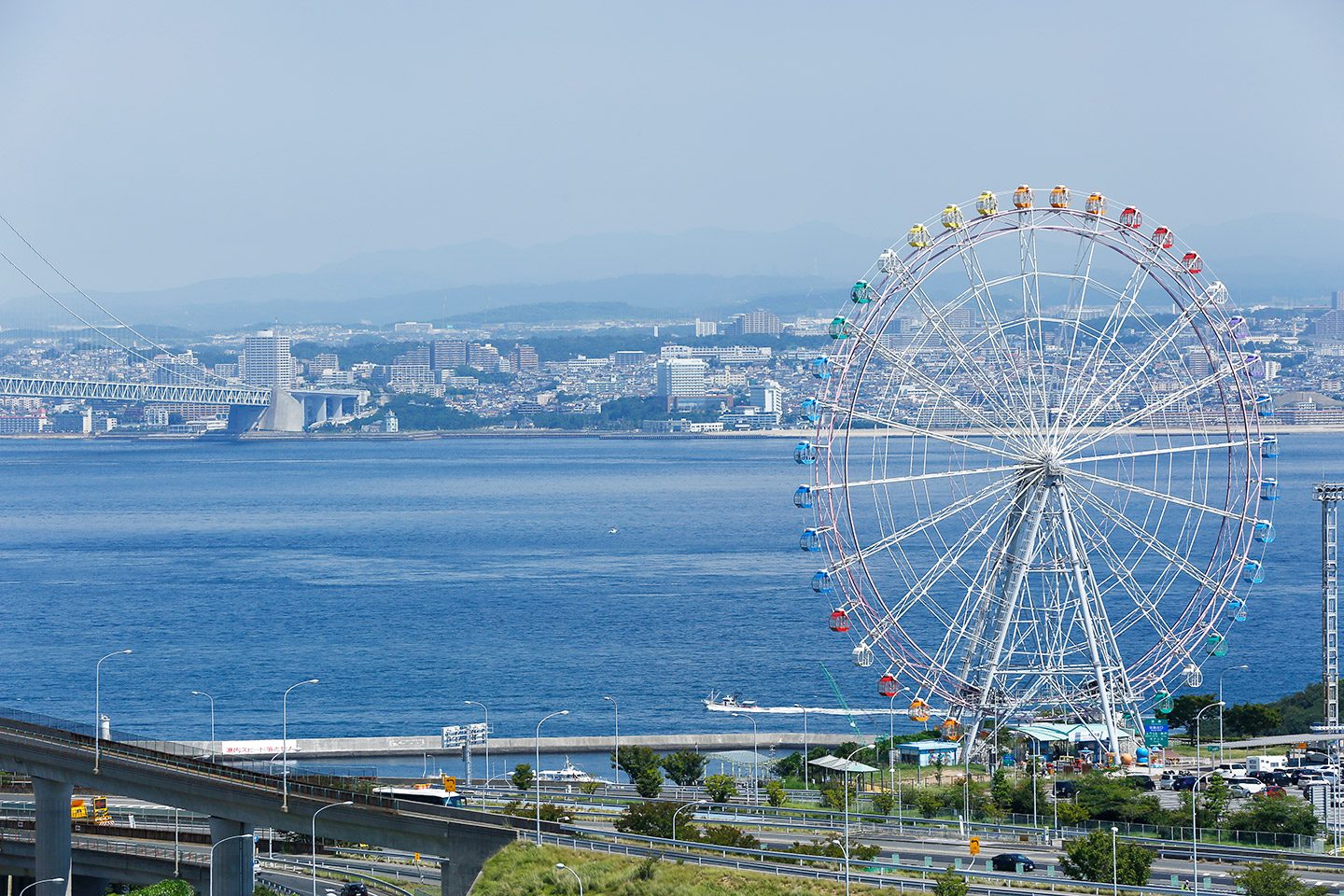 淡路SA大観覧車 淡路SA下りSA・PAJB本四高速