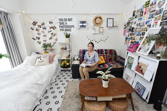 グリーンと木のぬくもりのある家具で、友達の集まる部屋をつくるgoodroom journal