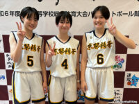 女子U18日本代表：日韓中交流会直前合宿レポート「中学生の頃のようなオールラウンドプレーをイメージしていきたいです」深津唯生選手 | 