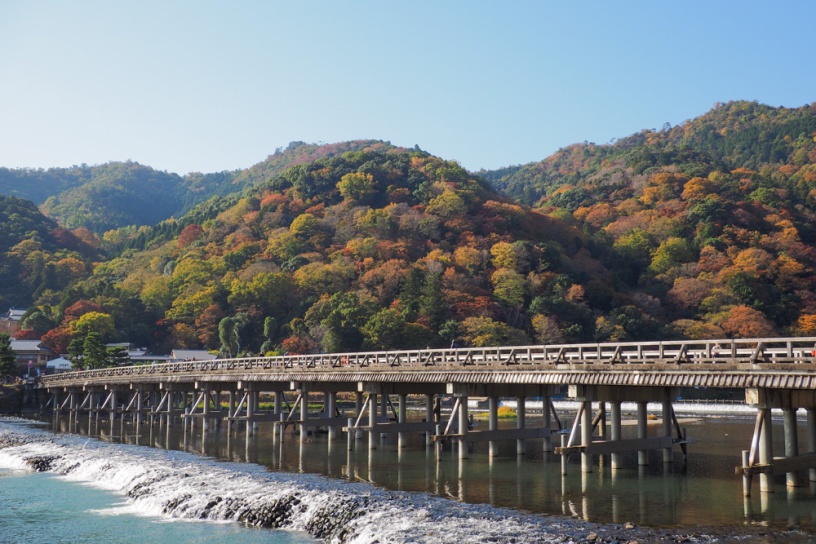 嵐山・渡月橋そうだ 京都、行こう
