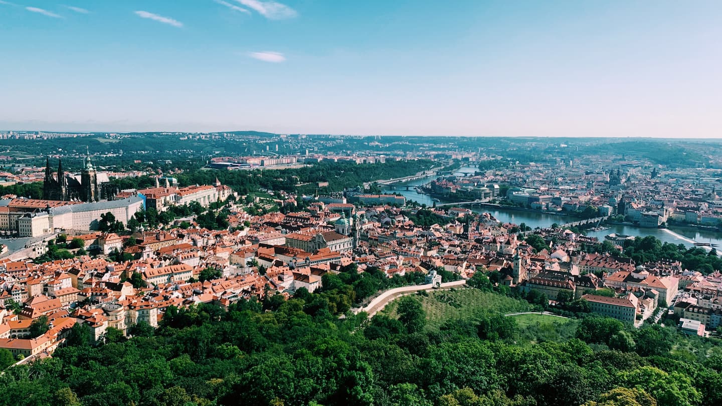 ヨーロッパの街並み、風景画