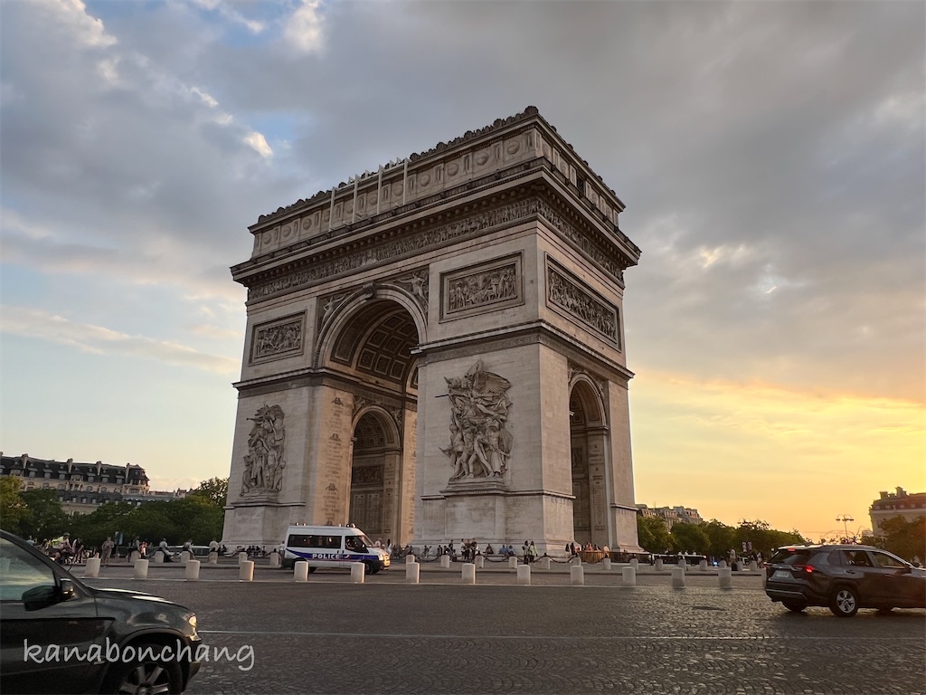 エトワール凱旋門フランス・パリKITAGAWA.WS