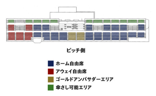 2021-22シーズン 席種・価格・シートレイアウトバンビシャス奈良