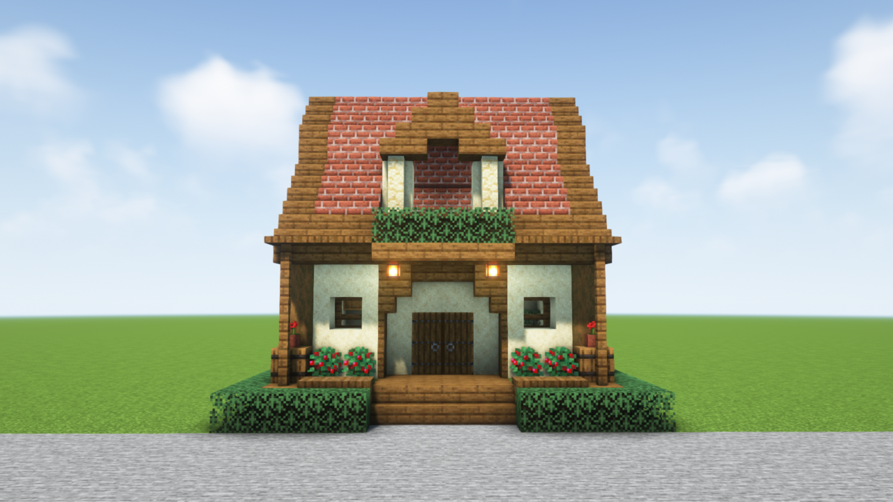 マイクラ クオリティが高すぎる洋風建築の塔の拠点マイクラ速報