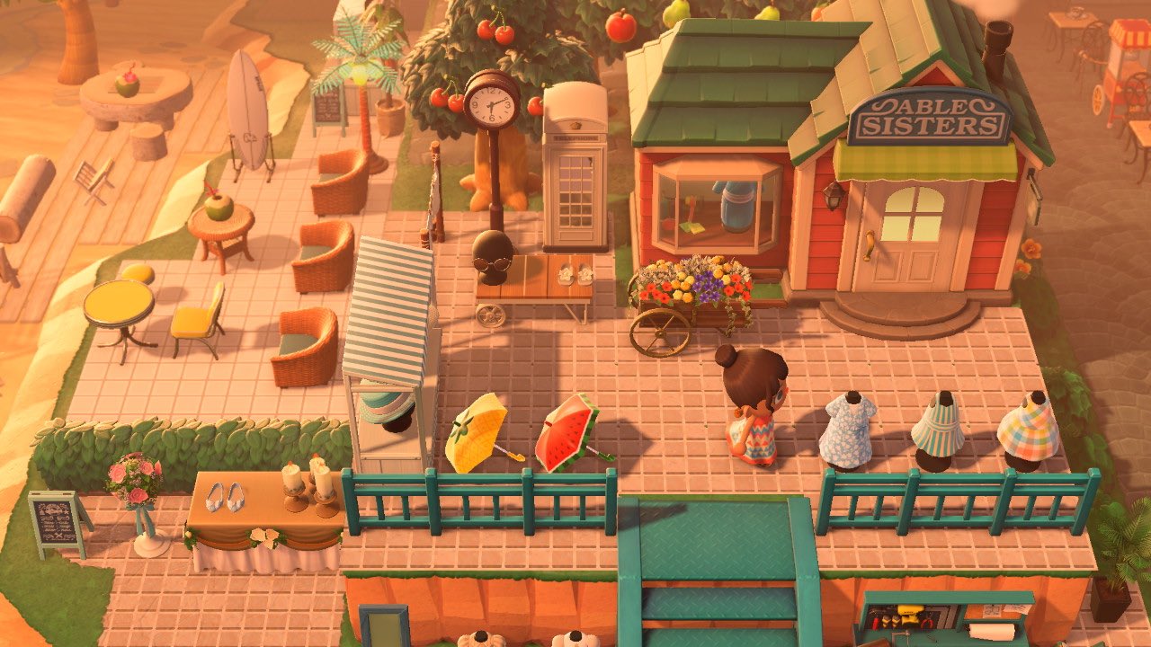 あつ森 2025年版 エイブルシスターズ 服屋 の解放条件・できること