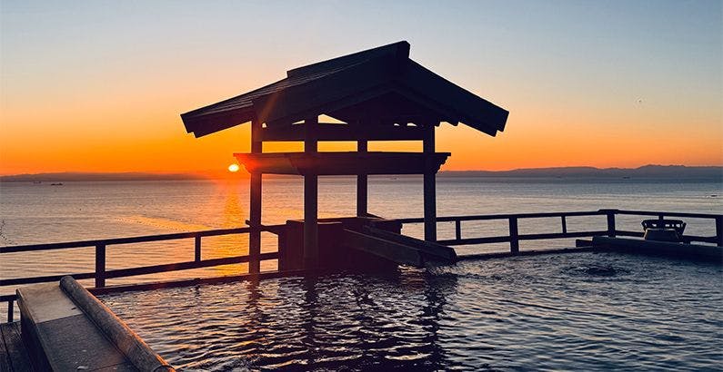 内海 つぶてヶ浦の朝 :