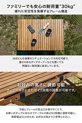 キャンプでこたつをロールテーブルで作るmaharada.net