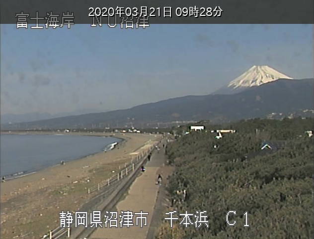 2024年1月1日・3日 沼津・千本浜 - YouTube