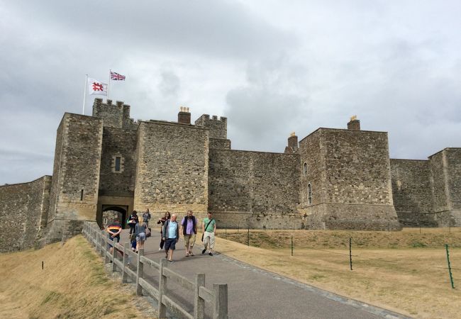 ドーバー博物館内にあるドーバー城周辺のジオラマ イギリス・ドーバー・2019年GWに訪問ファイナンシャルプランナー畠中雅子のミニチュアワールド見学ブログ＋観光列車乗車ブログ