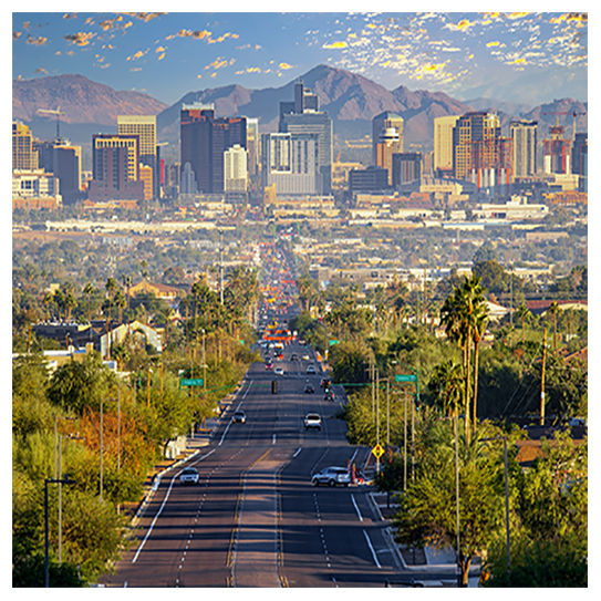 アリゾナ州大都市、ロードサイドの名所とアウトドアアドベンチャーVisit the USA