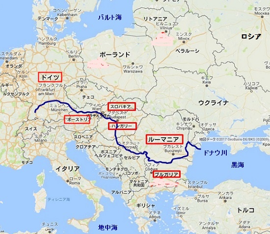 回想のドナウ川 ｂｙ chusanCSSのロングバケーション